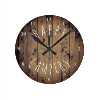 Happy Campers Rustic Wood | RV-Camping