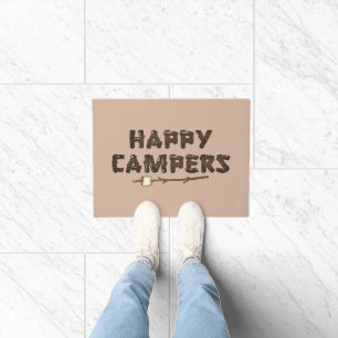 Happy Campers - tapis de porte d'art