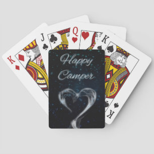 Happy Camping Liebe rauchen Spielkarten
