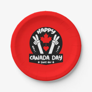 Happy Canada Day 1. Juli Pappteller