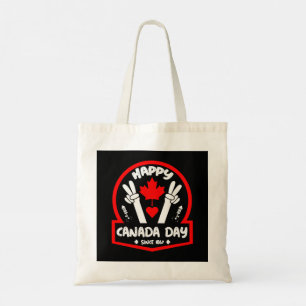 Happy Canada Day 1. Juli Tragetasche