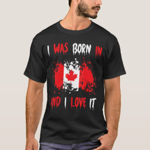 Happy Canada Day 2022 1. Juli Ahornblättriger Cana T-Shirt