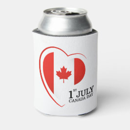 Happy Canada Day Can Cooler Dosenkühler