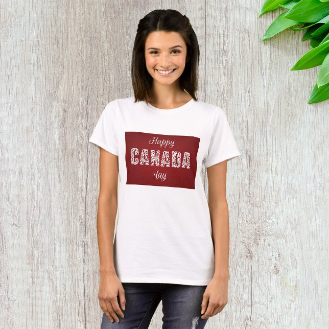 Happy Canada Day T-Shirt (Von Creator hochgeladen)