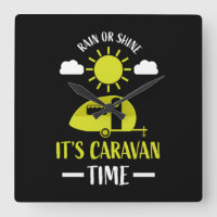 Happy Caravan Camping