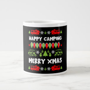 Happy Caravan Weihnachtszeit Jumbo-Tasse