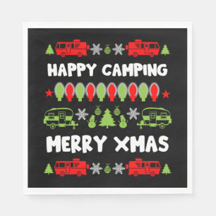 Happy Caravan Weihnachtszeit Serviette