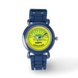 Happy Caravaner | Caravan Geschenke | Wohnwagen |  Armbanduhr