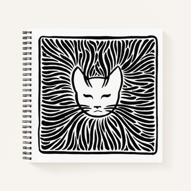 Happy Cat Notizbuch (Vorderseite)