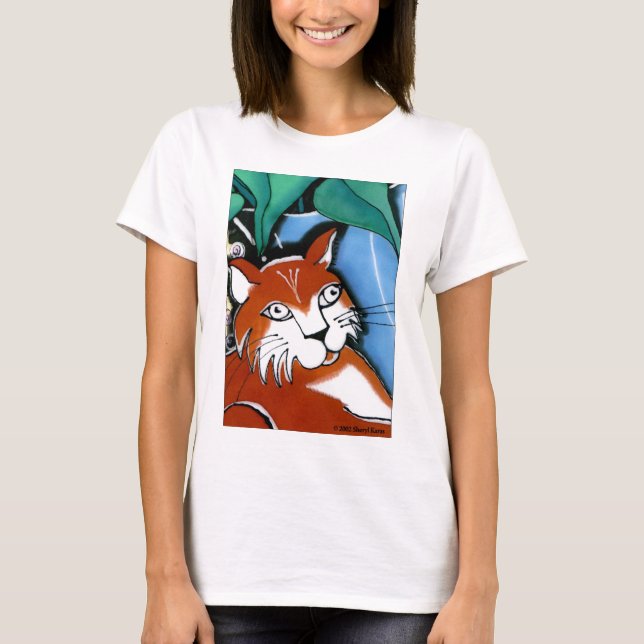 Happy Cat T-Shirt (Vorderseite)