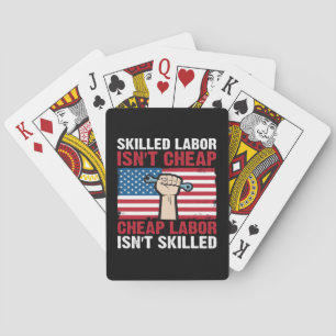 Happy Celebrate Labour Day Festival 2025 Classic-  Spielkarten