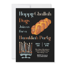 Happy Challah Day Hanukkah Party
