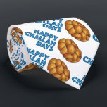 Happy Challah Days Hanukkah Chanukah Holiday Bread Krawatte<br><div class="desc">Features an original marker illustration of a loaf of braided challah bread,  with HAPPY CHALLAH DAYS in a fun font. Great for Hanukkah!

Don't see what you're looking for? Need help with customization? Contact this designer to have something created just for you.</div>