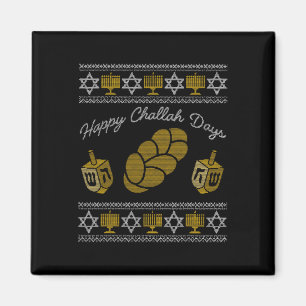 Happy Challah Days Magnet