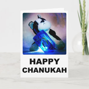 Happy Chanukah Card Feiertagskarte