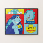 Happy Chanukah Dinosaur Jigsaw Puzzle<br><div class="desc">Happy Chanukah Dinosaur, macht ein großes Hanukka/Chanukah Geschenk, das Jahr für Jahr herausgebracht werden kann! Personalisieren Sie das Rätsel, indem Sie Text löschen (Spiel auf Steven) und durch Ihre eigene Nachricht ersetzen. Wählen Sie Ihre Lieblingsfarbe, Stil und Schriftart aus. Design und Text können in beliebiger Größe angepasst werden. Größe: 11"...</div>