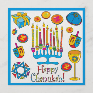 Happy Chanukah Einladung