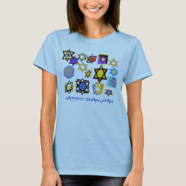 HAPPY CHANUKAH FRAUEN SHIRTS & HOODIES - JUDAIKA