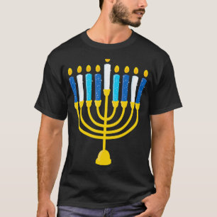 Happy Chanukah Happy Hanukkah Happy Jewish Festiva T-Shirt