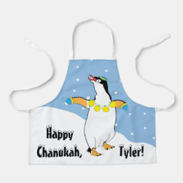 Happy Chanukah Penguin Schürze