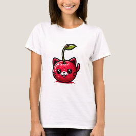 Happy Cherry Cat T - Shirt