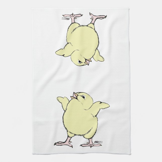 Happy Chick Handtuch (Vertikal)