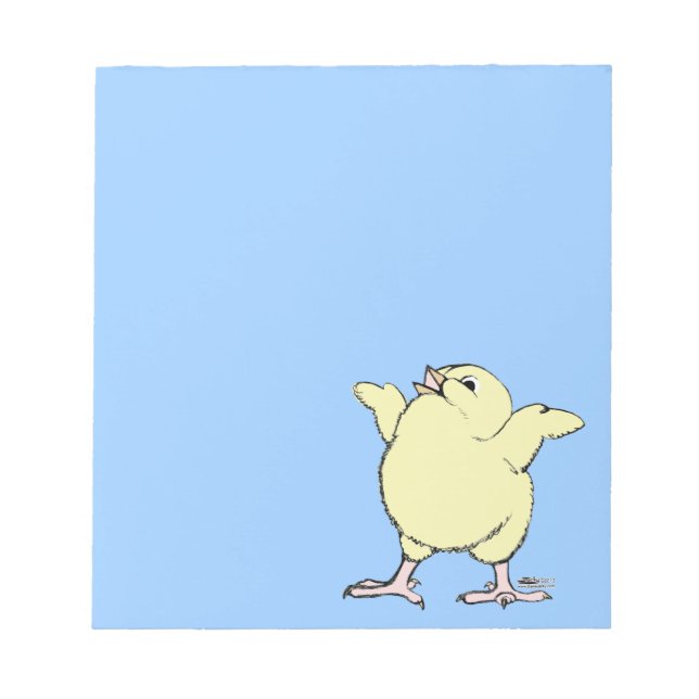 Happy Chick Notizblock (Vorderseite)