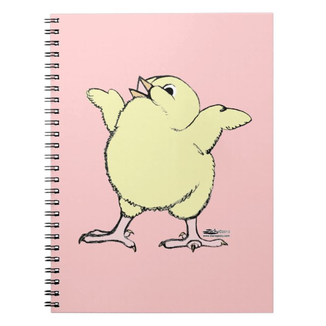 Happy Chick Notizblock (Vorderseite)