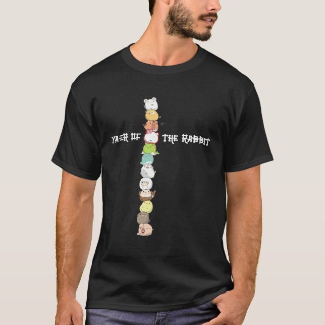 Happy Chinese New Year 2023 Year Of The Rabbit Zod T-Shirt (Vorderseite)