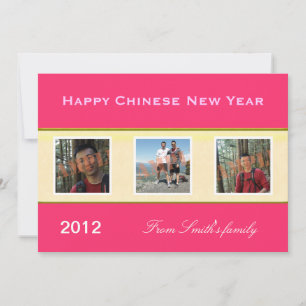 Happy Chinese New Year Foto Grußkarten Feiertagskarte