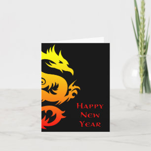 happy chinese new year : year of the dragon 2012 feiertagskarte