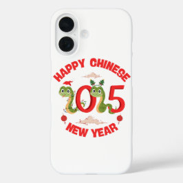 Happy Chinesisch Neujahr 2025 Jahr der Schlange iPhone 16 Hülle