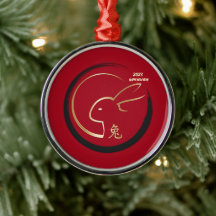 Happy Chinesisch Neujahr von Rabbit 2023 Blue Gold