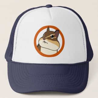 Happy Chippy Trucker Hut! 可 愛 い シ の リ ス! Truckerkappe