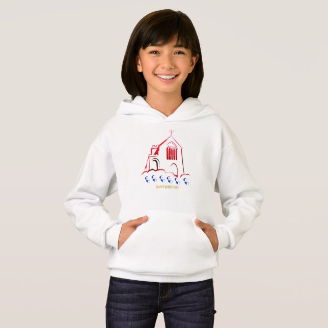 Happy Chistmas Hoodie (Vorne ganz)