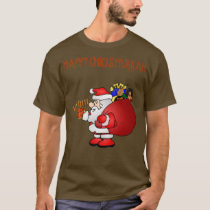 Happy Chrismukkah Blended Family Holiday T-Shirt