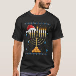 Happy Chrismukkah Funny Jewish Hanukkah Jew Family T-Shirt<br><div class="desc">Funny Hannukah Feiertag für Frauen,  Männer und Kinder. Suchen Sie die beste Hanukkah Grafik für männliche Erwachsene? Dann holen Sie sich diese jüdische lustige Hanukkah Holiday Grafik für Männer,  Frauen.</div>