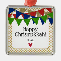 Happy Chrismukkah Weihnachten und Hanukkah