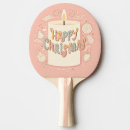 HAPPY CHRISTAMAS TISCHTENNIS SCHLÄGER