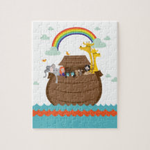 Happy Christian Kids Puzzle Bible Story Noah’s Ark