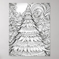Happy Christmas Adult Coloring