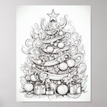 Happy Christmas Adult Coloring