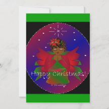 Happy Christmas Angel Baby Girl