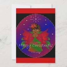 Happy Christmas Angel Baby Girl
