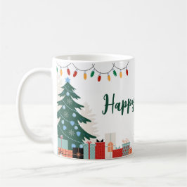 Happy Christmas Festive Mug Kaffeetasse