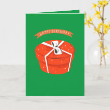 Happy Christmas Geburtstagskarte