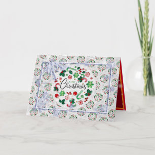 Happy Christmas Holiday Best Popular Geschenk Karte