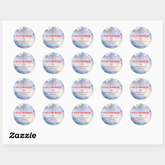 Happy Christmas sticker - feliz Navidad (espagnol)