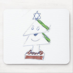 Happy Christmas Tree Mousepad