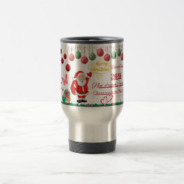 Happy Christmas  Water Bottle Reisebecher